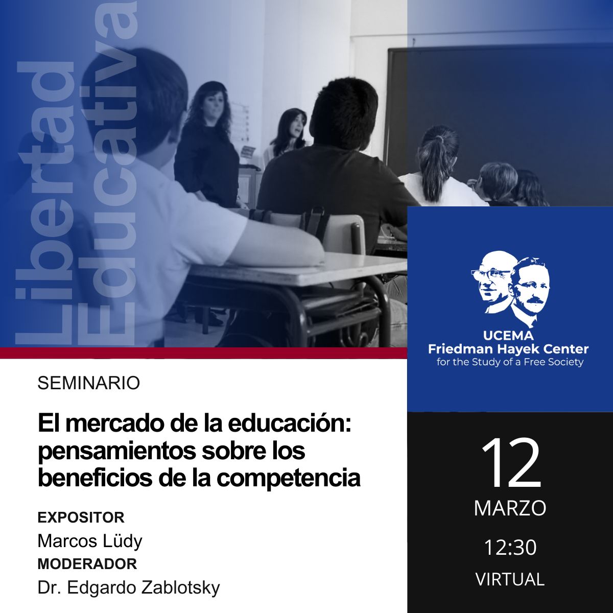 Marcos Lüdy UCEMA Friedman Hayek Center